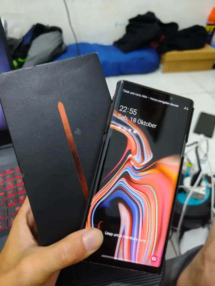 Samsung note 9 fullset 6/128GB Metalic Copper