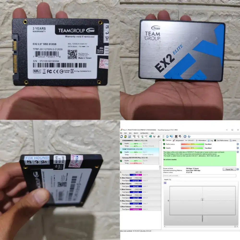 SSD 512GB Team EX2 Elite T253E2512G (Sentinel Perfect)