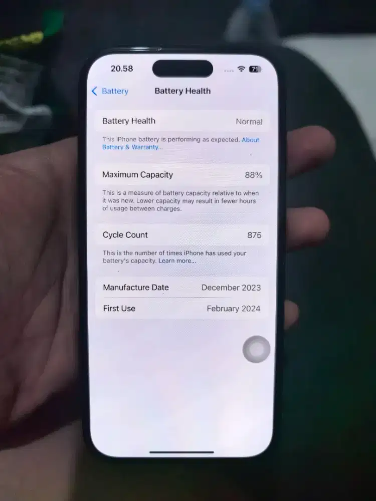 Iphone 15 128 gb second