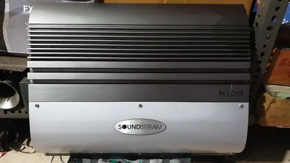 Amplifier mobil power monoblock class d soundstream made in u.s.a