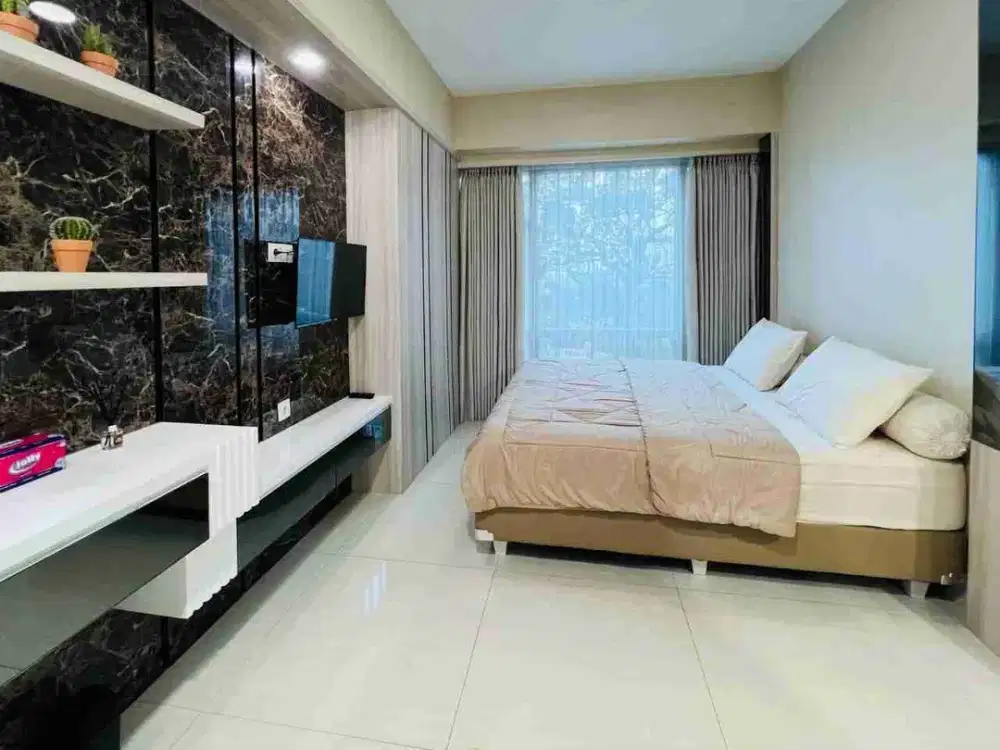 sewa 3 bulanan apartemen la Riz mansion surabaya 3 BR full furnish