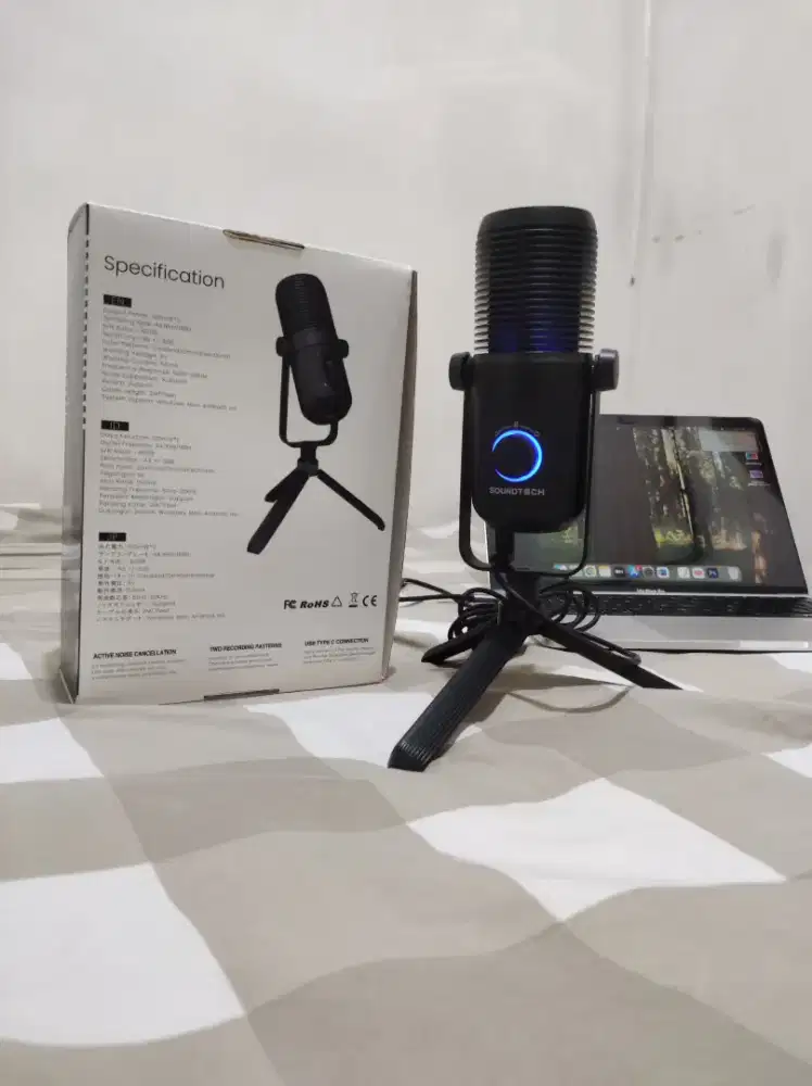 SOUNDTECH 2.1 USB Condenser Microphone