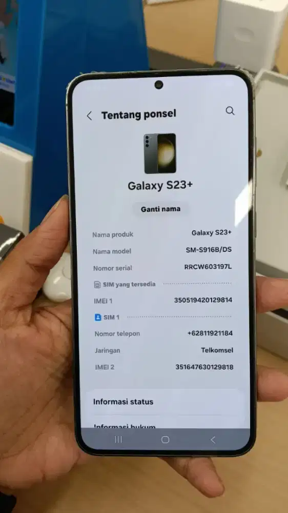 Samsung S23 plus 256Gb