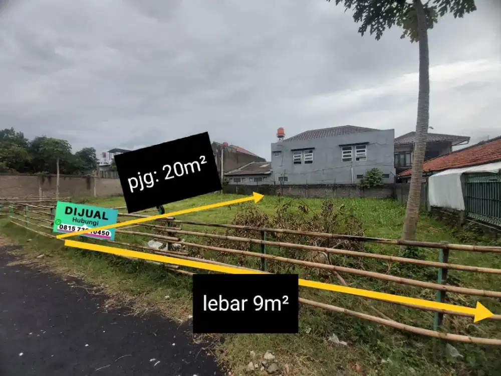 Dijual Murah Tanah kavling di Buahbatu strategis akses 7 menit ke tol