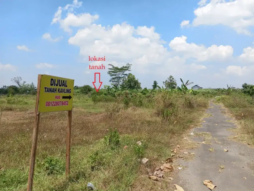 Dijual tanah dekat UMK Kudus
