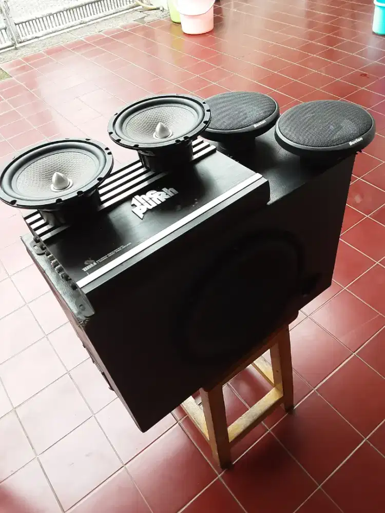 Sound sistem mobil copotan / bekas