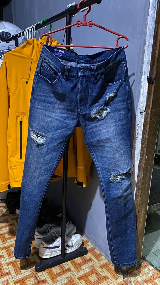 DENIM SECOND black