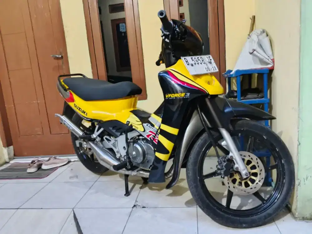 Satria lumba thn 2000 up duble disc