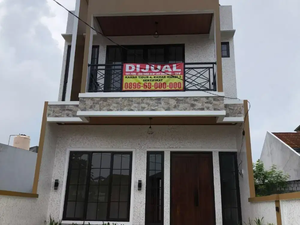Rumah 100% Baru _ SIAP HUNI - Sentul CIty 4 Kmr - Griya Alam Sentul Bogor