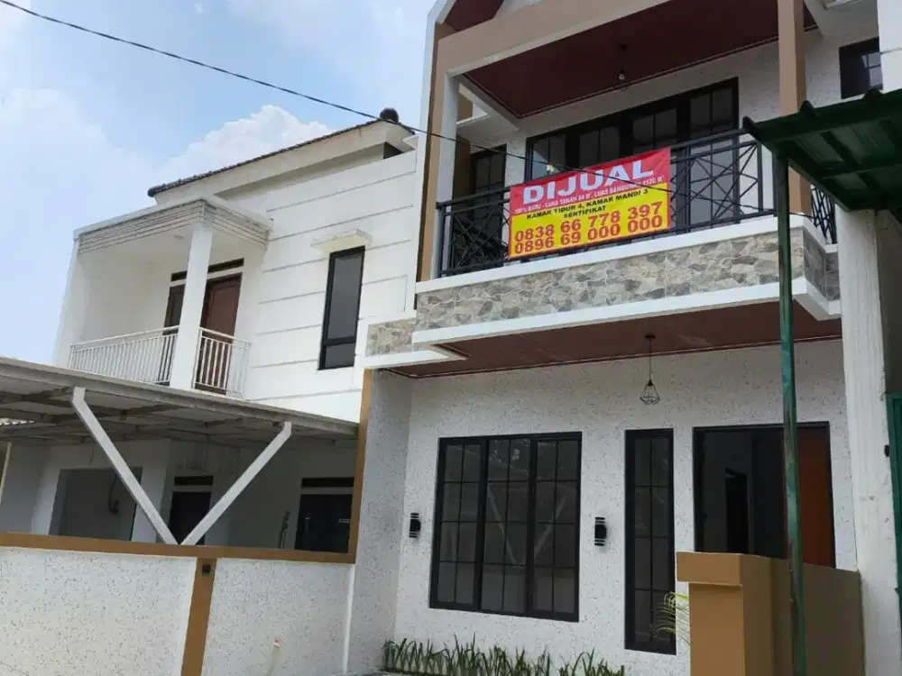 Sentul City 2 Lt 4 Bedroom - 100% Baru SIAP HUNI - Griya Alam Sentul