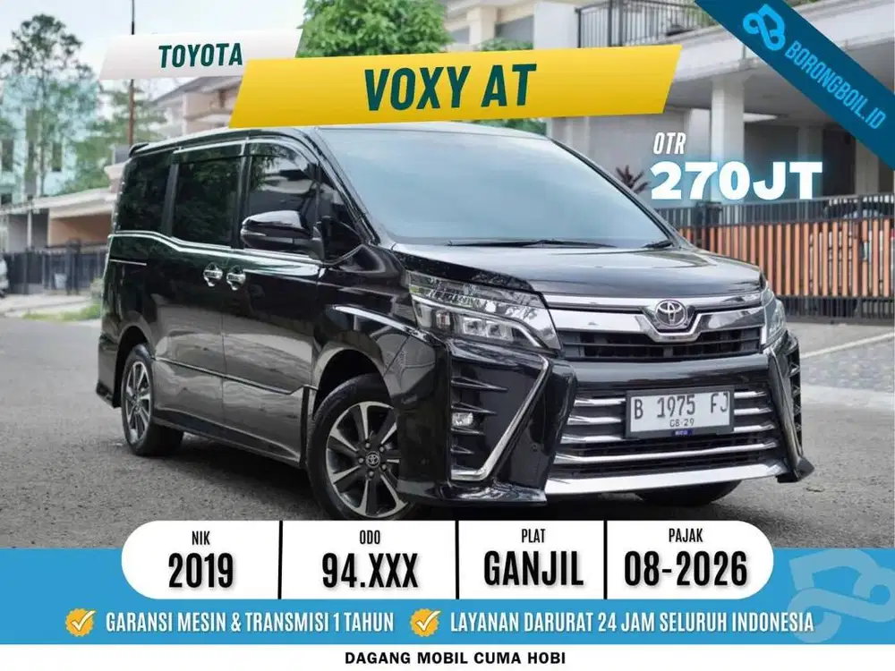 VOXY 2.0 AT 2019 SIAP PAKAI