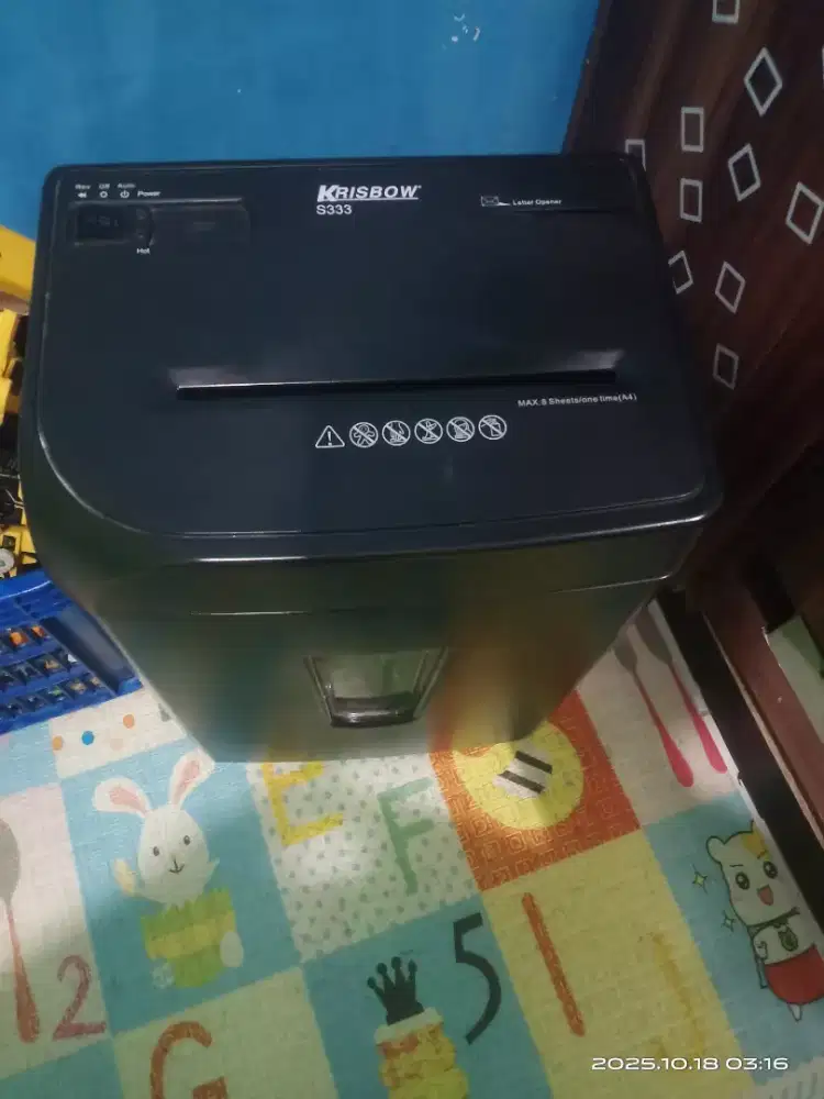 Mesin slider kertas