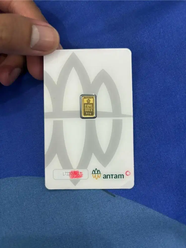 Logam Mulia Emas Antam 0.5 gr