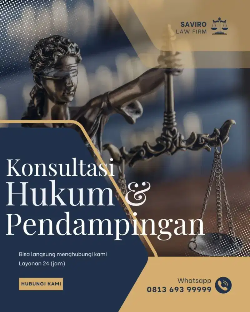 Jasa pengacara konsultasi dan pendampingan