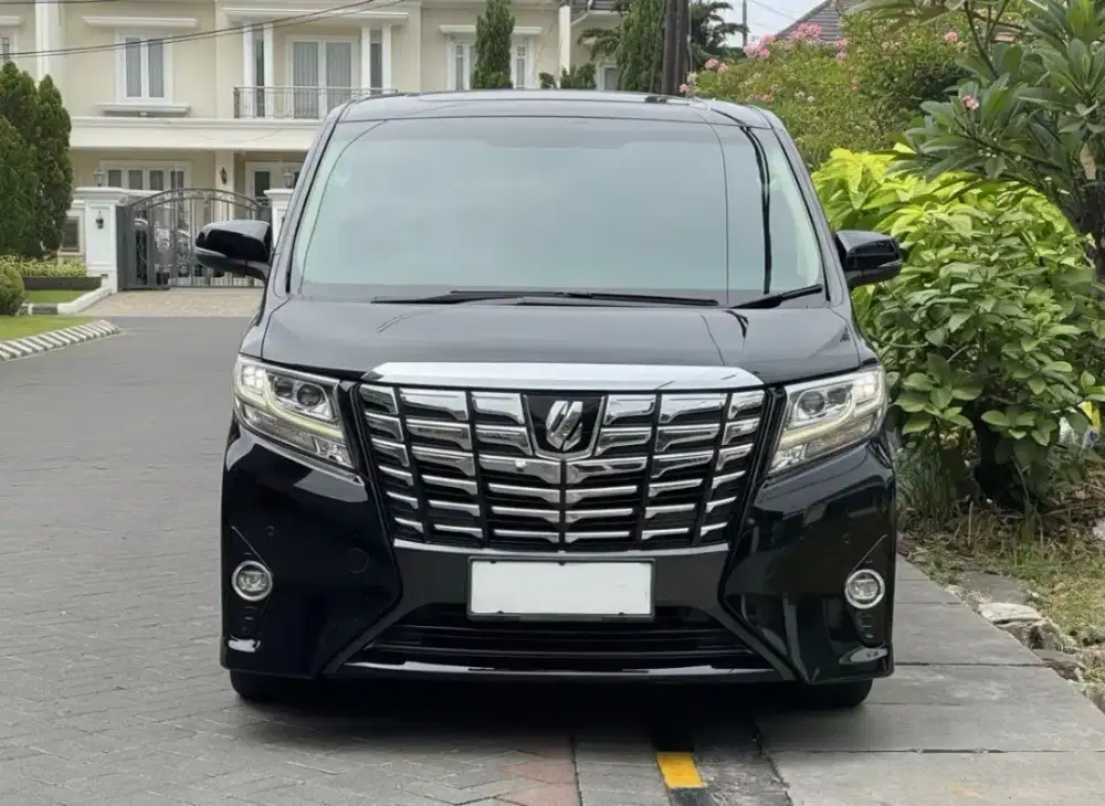Toyota Alphard G ATPM 2.5 AT
Nopol : L1962DAT
Tahun : 2017