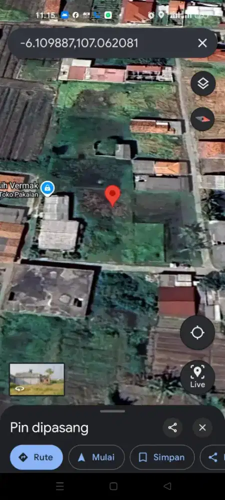 Dijual cepat tanah kavling 119m2 SHM