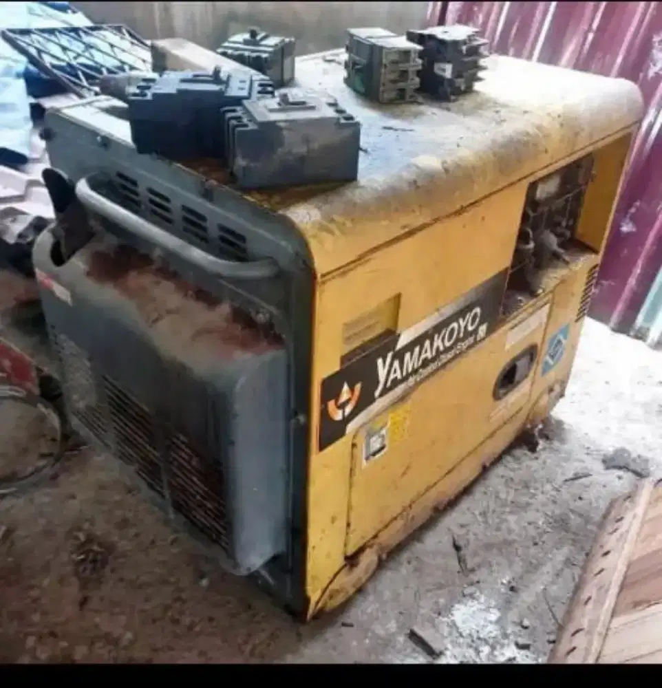 Terima genset rusak atau padam