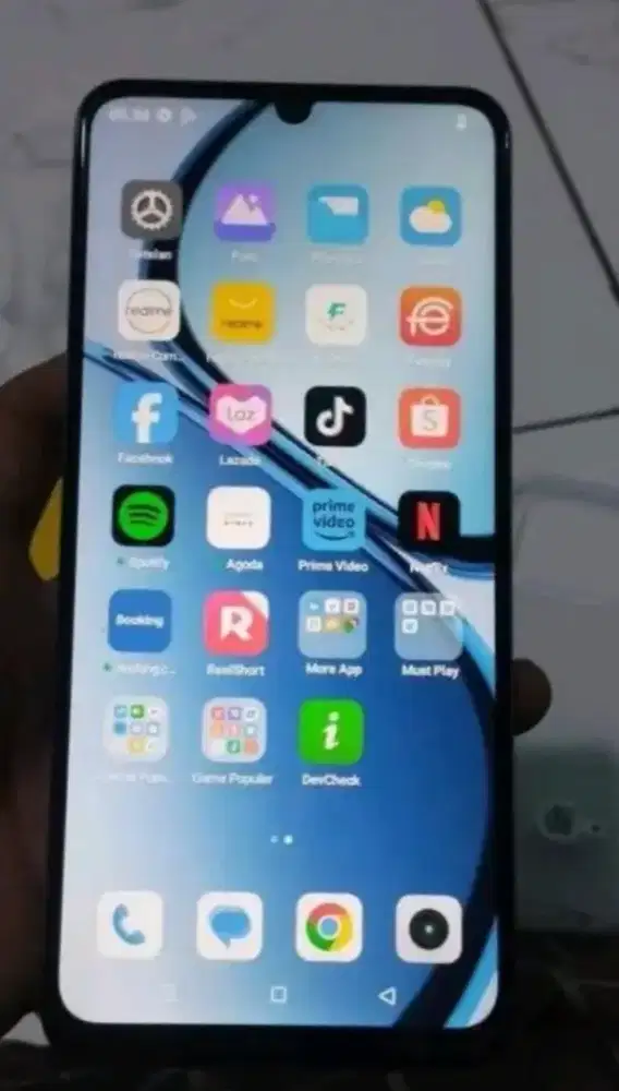 HP realme c61 8+8/128 lengkap