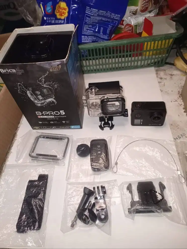 Action Cam BRICA B-PRO5 Alpha Edition Mark IIIs / AE3s Black EIS Image