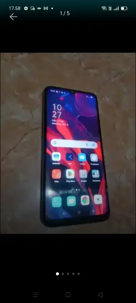 Oppo a15s ram6/128 normal siap pakai