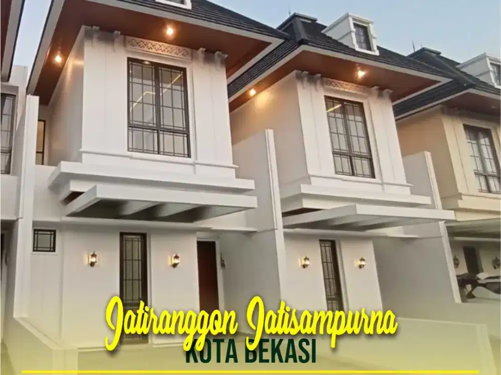 RUMAH DIJUAL 2 LANTAI CLUSTER BARU MURAH DI KODAU JATIMAKMUR JATIASIH BEKASI DEKAT TOL JATIWARNA, JATIBENING