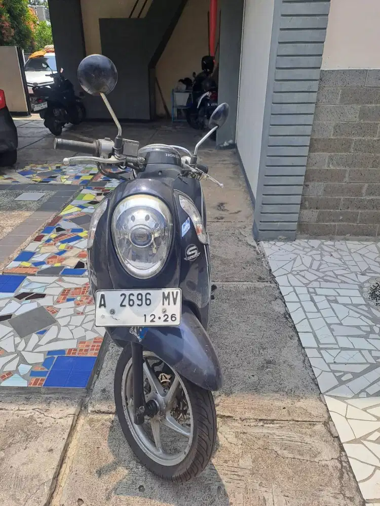 SCOOPY 2017, Plat Banten,