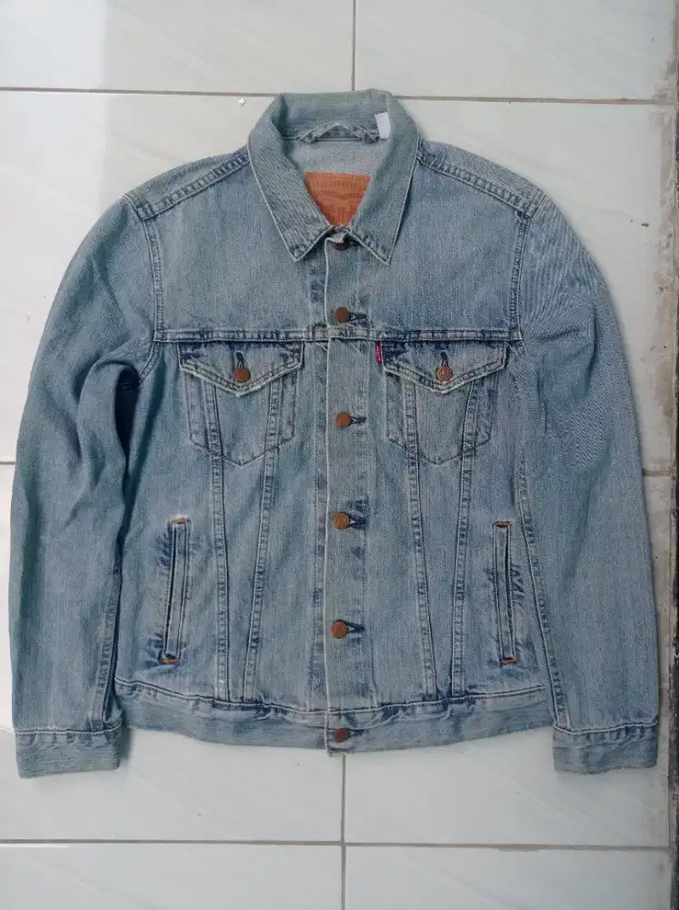 Jual jaket jeans levis made in Mexico original