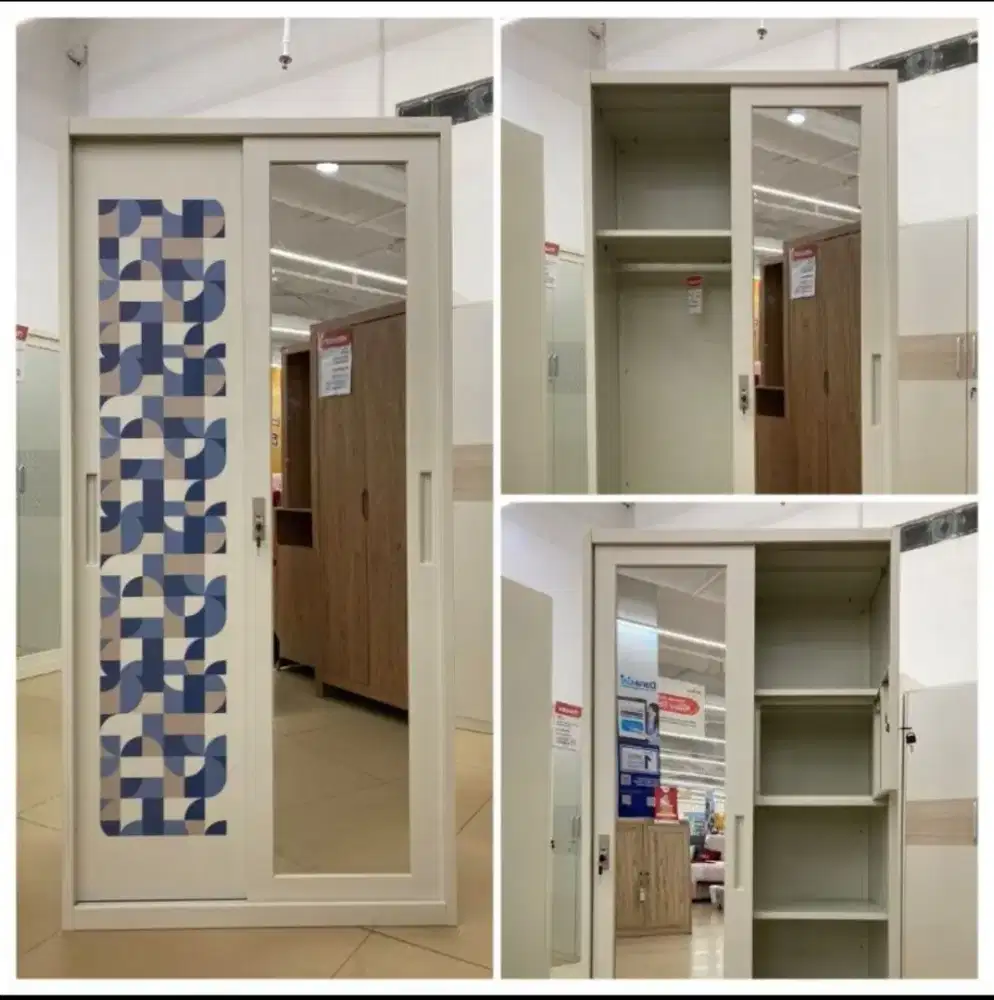 Lemari Alexis sliding door