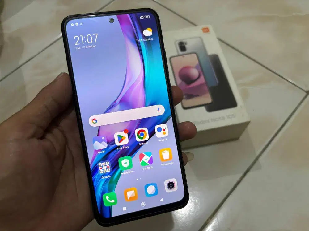 Redmi note 10s 8/128 fullset