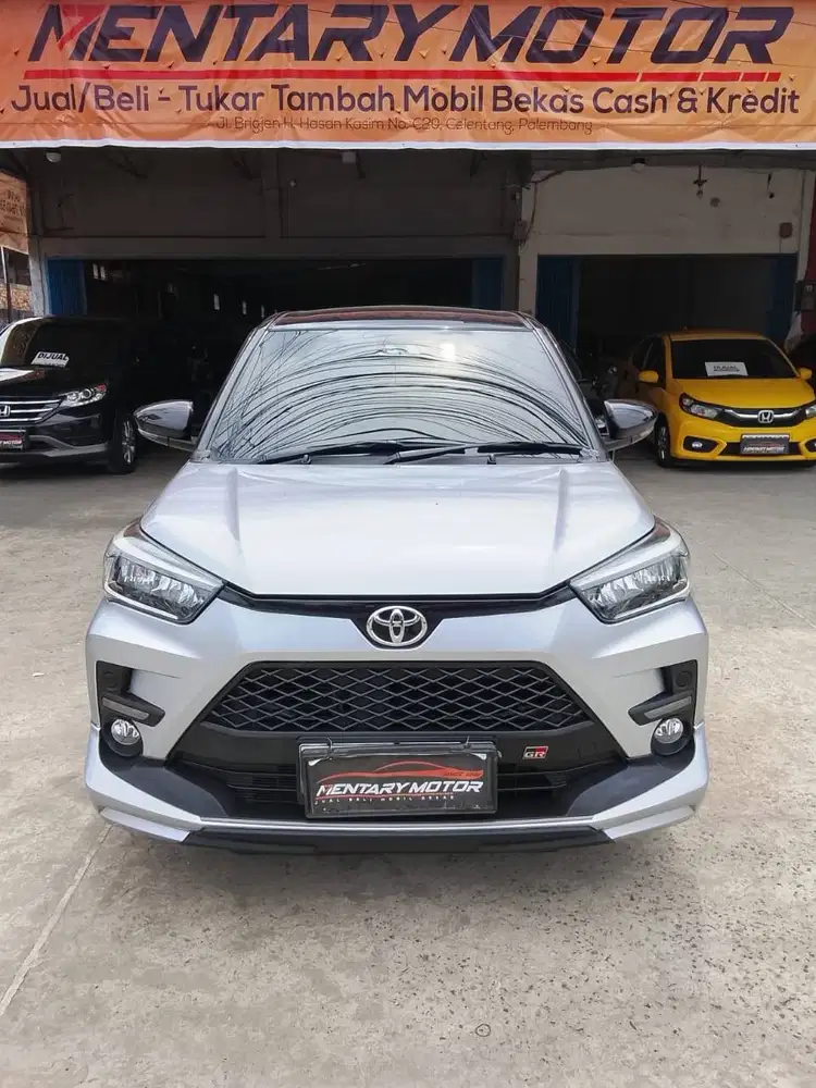 Toyota Raize 1.0 Turbo GR Sport TSS CVT Automatic 2022 Hitam Silver OK