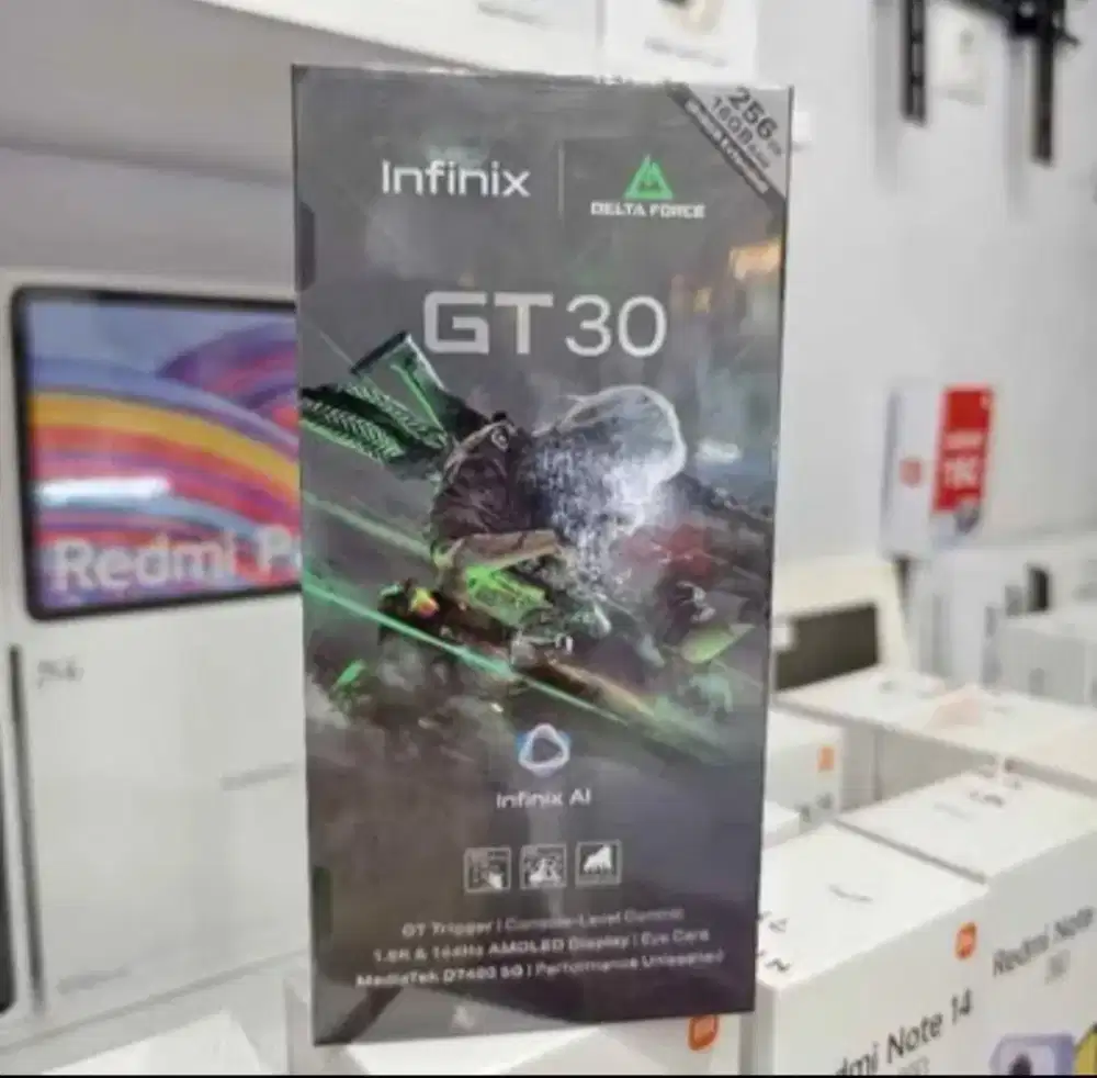 INFINIX GT 30 5G 8/256GB GARANSI RESMI 1 TAHUN