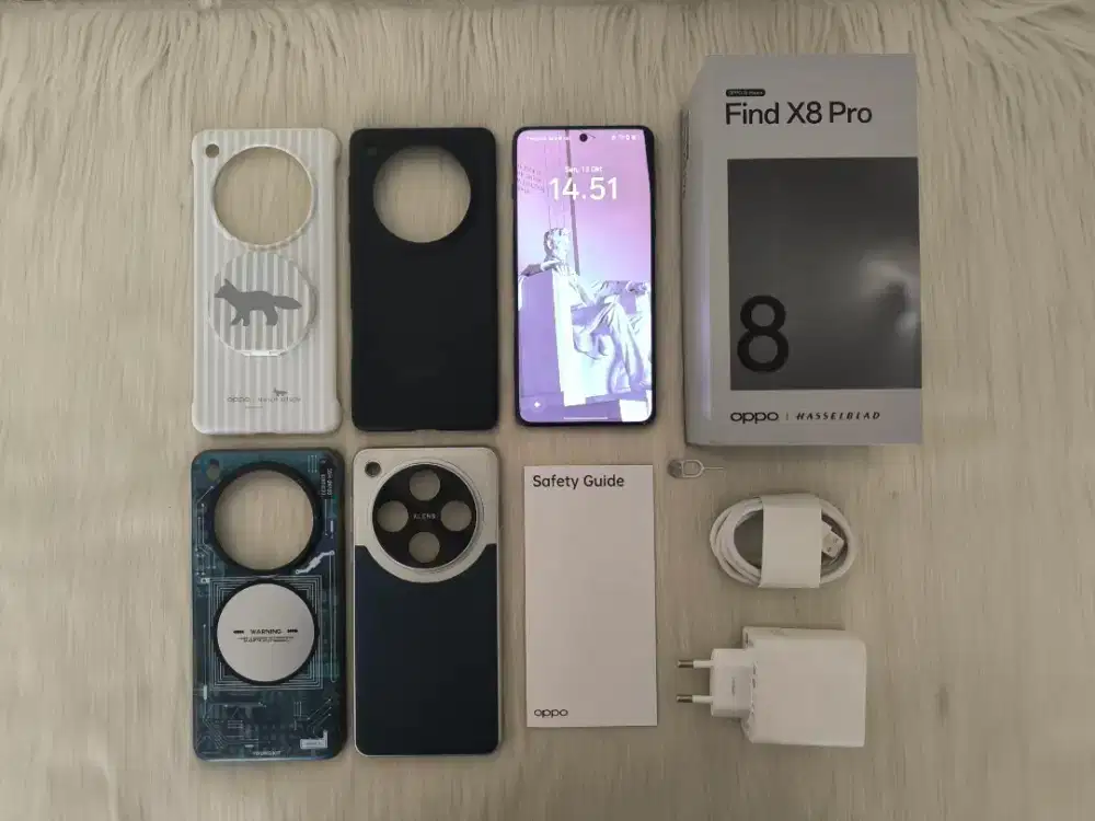 Oppo Find X8 Pro 16/512 - Fullset Istimewa, Ex Garansi Resmi