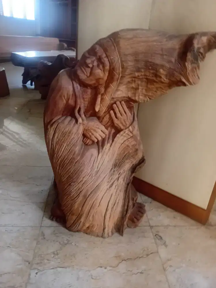 Jual borongan Ukiran Kayu Jati Tua