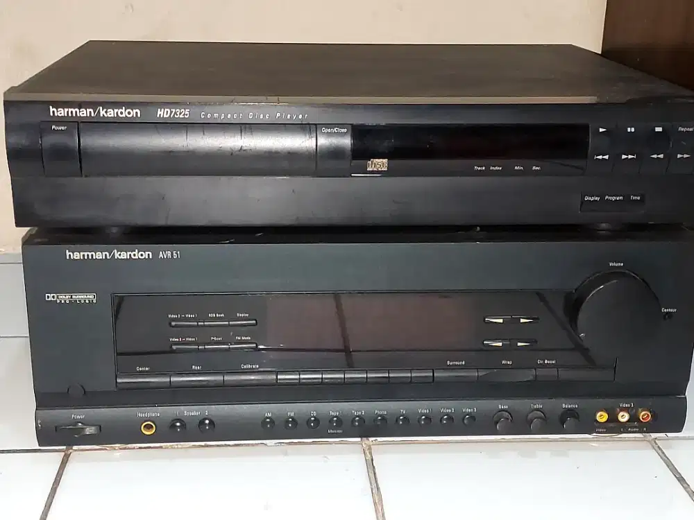 Harman Kardon Ampli dan CD Player