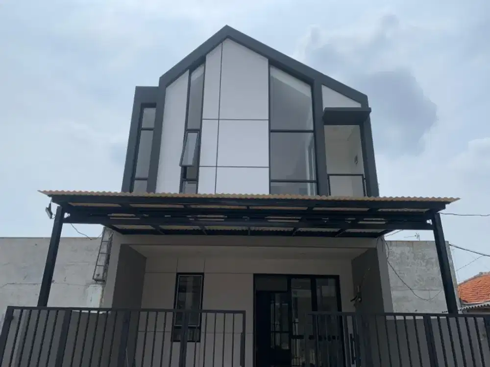 Rumah  Siap Huni 10 menit Tol Pondok Gede 1 M  an di Jatiwaringin