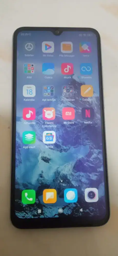 Gas lah redmi 10A 4/64 Silver masih mulus