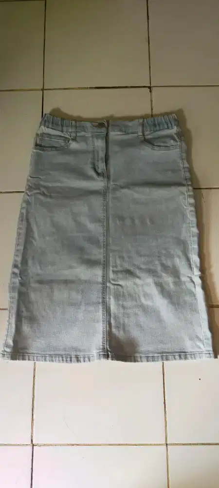 Rok Jeans 7/8 wanita