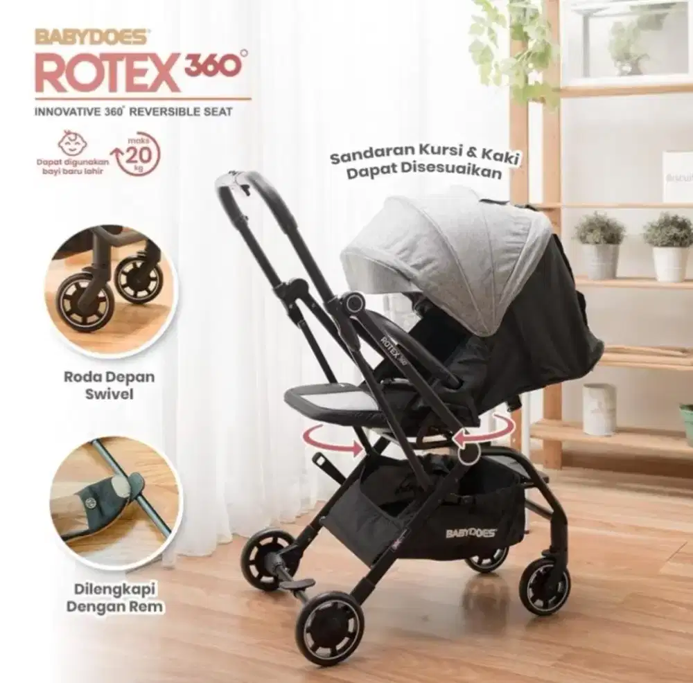 Stroller Babydoes 360 Rotex