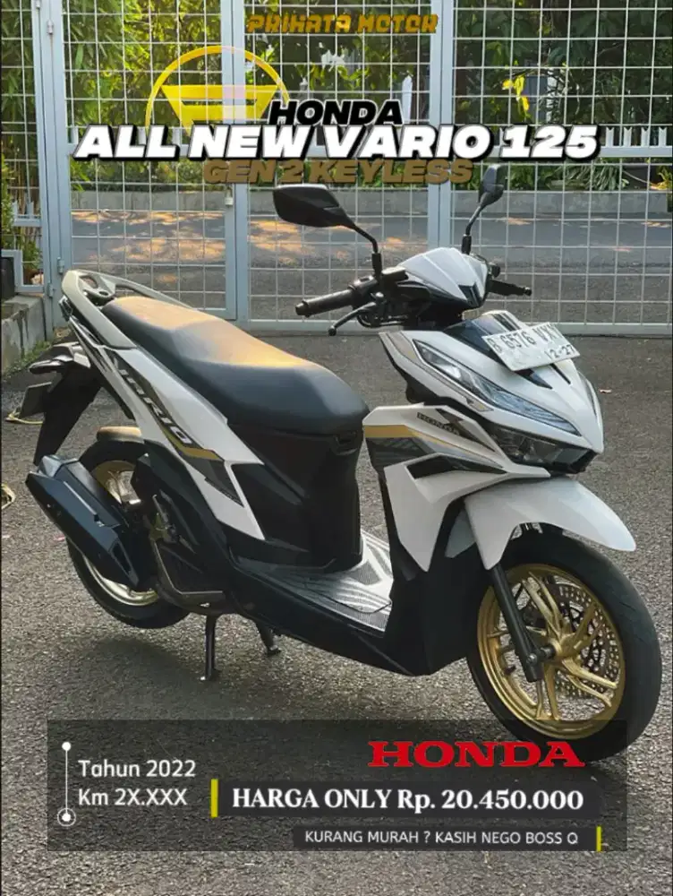 DP 2,7 Jutaan Honda All New Vario 125 GEN 2 2022