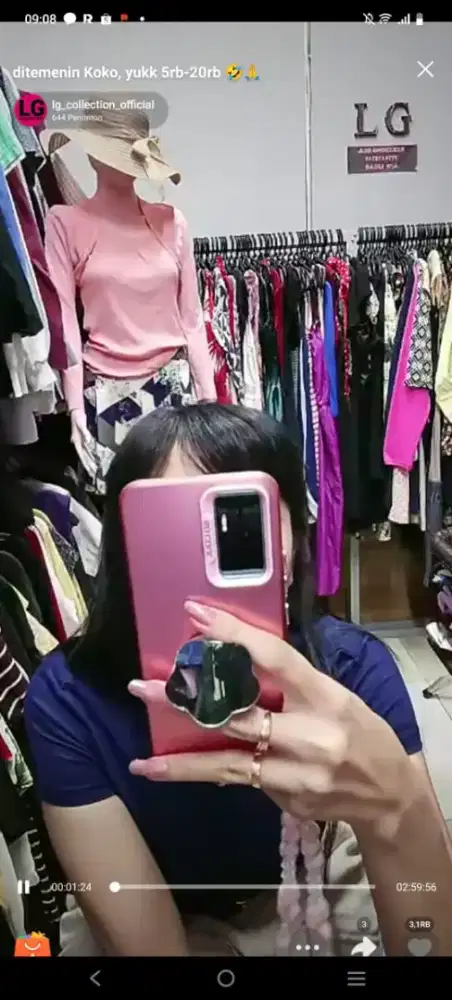 HOST LIVE BUTIK BAJU