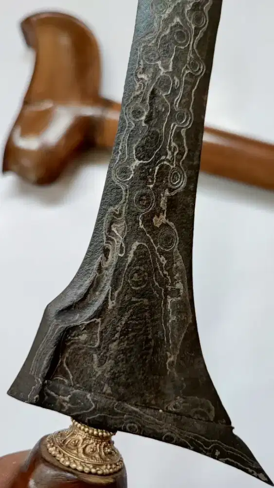 Pusaka sepuh antik langka kuno unik keris tilamsari Udan Mas