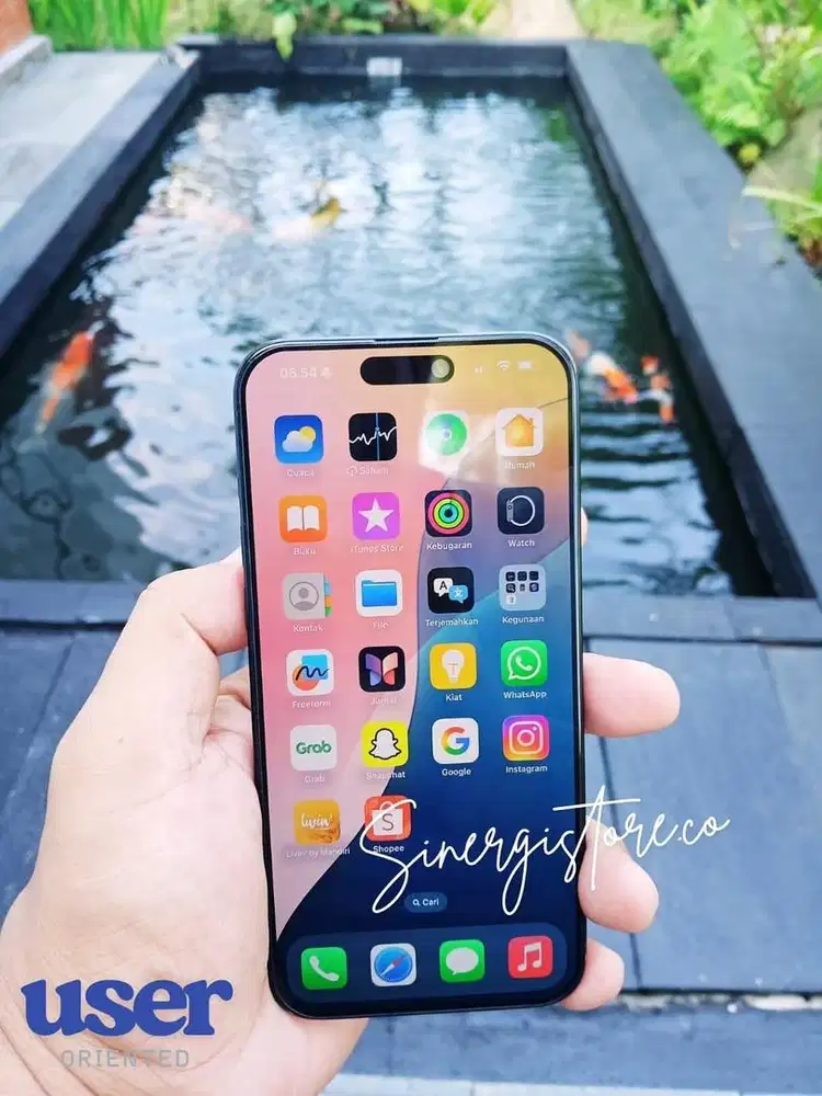 IPHONE 15 PROMAX 256 IBOX SECOND MULUS | NOMINUS | WARNA BLUE TITANIUM