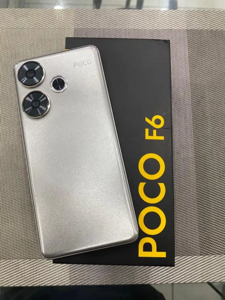Poco f6 8/256 fulset ori bawaan