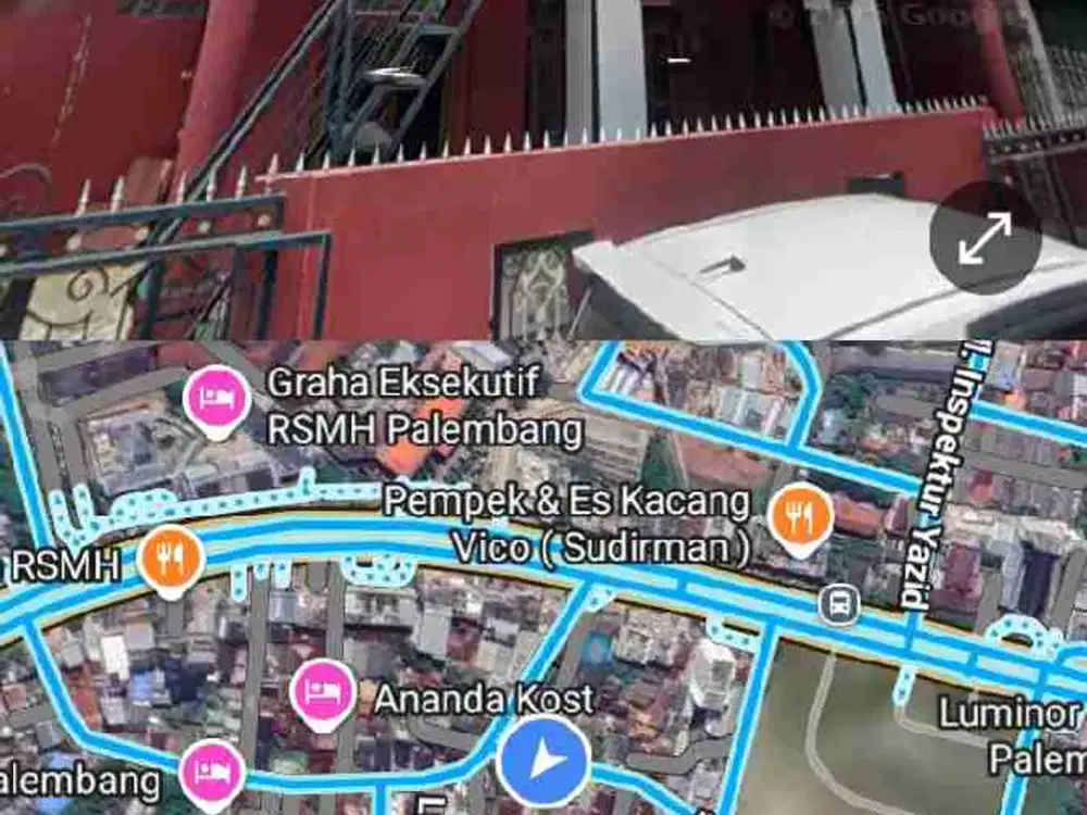 Rumah Mewah dpn RSUD Moh Hoesin Kodam Sudirman Kos Murah palembang