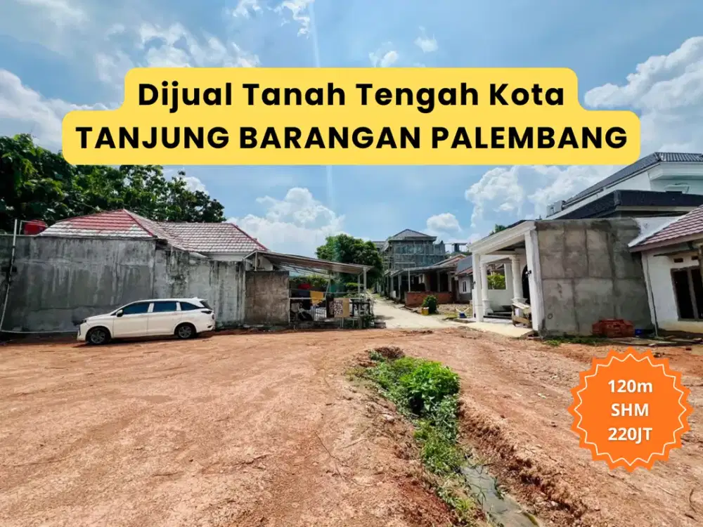 DIJUAL TANAH MURAH TANJUNG BARANGAN PALEMBANG