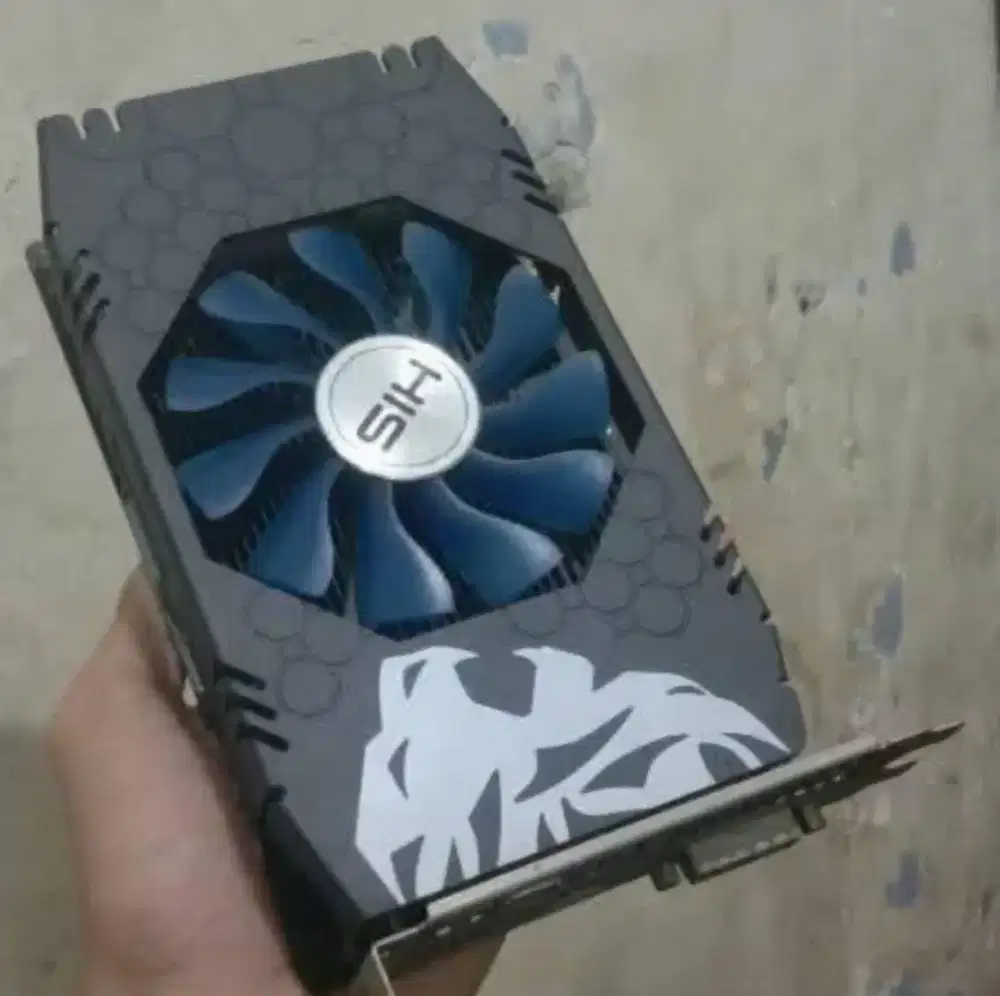 VGA CARD Merk HIS RX 460 4GB 128 bit