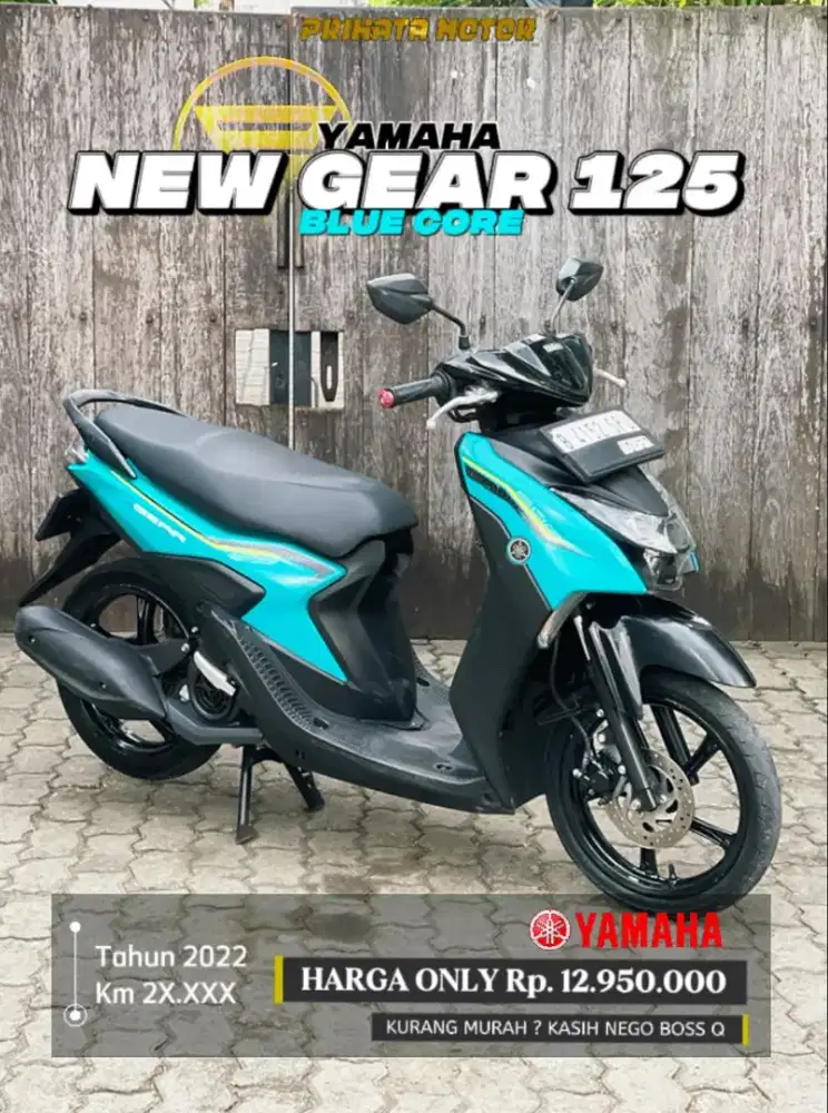 DP 1,7 Jutaan Yamaha New Gear 125 2022