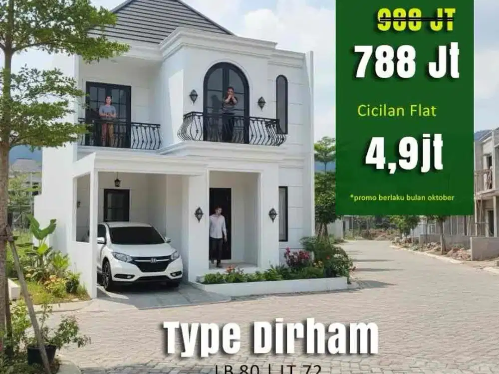 Rumah Baru, Siap anda Miliki, Sejuk dan Strategis
