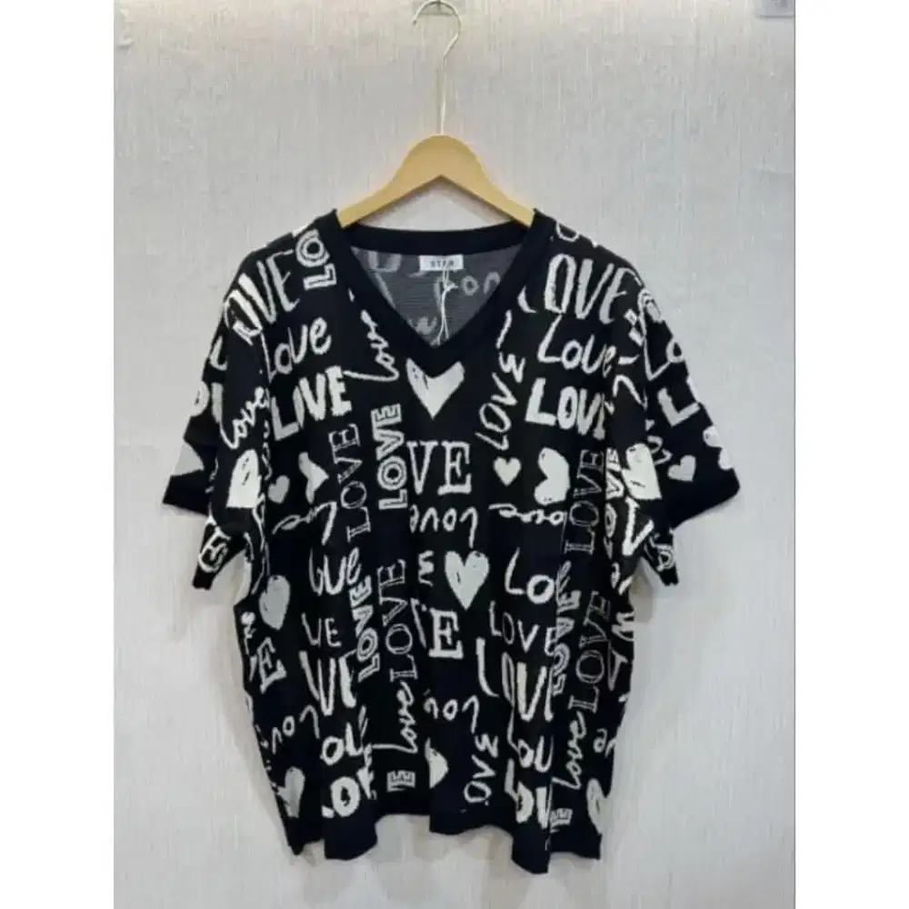 Atasan Vneck Jumbo Import