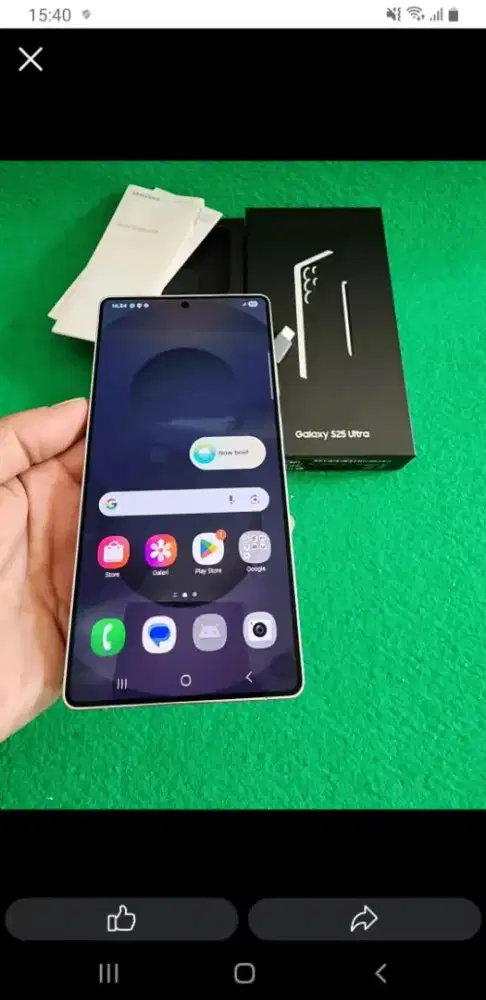 JUAL // TUKAR TAMBAH

SAMSUNG S25 ULTRA 12/512 5G SEIN

- KELENGKAPAN